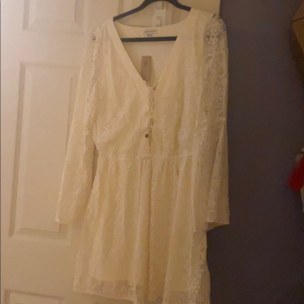 NWT American Eagle lace dress large